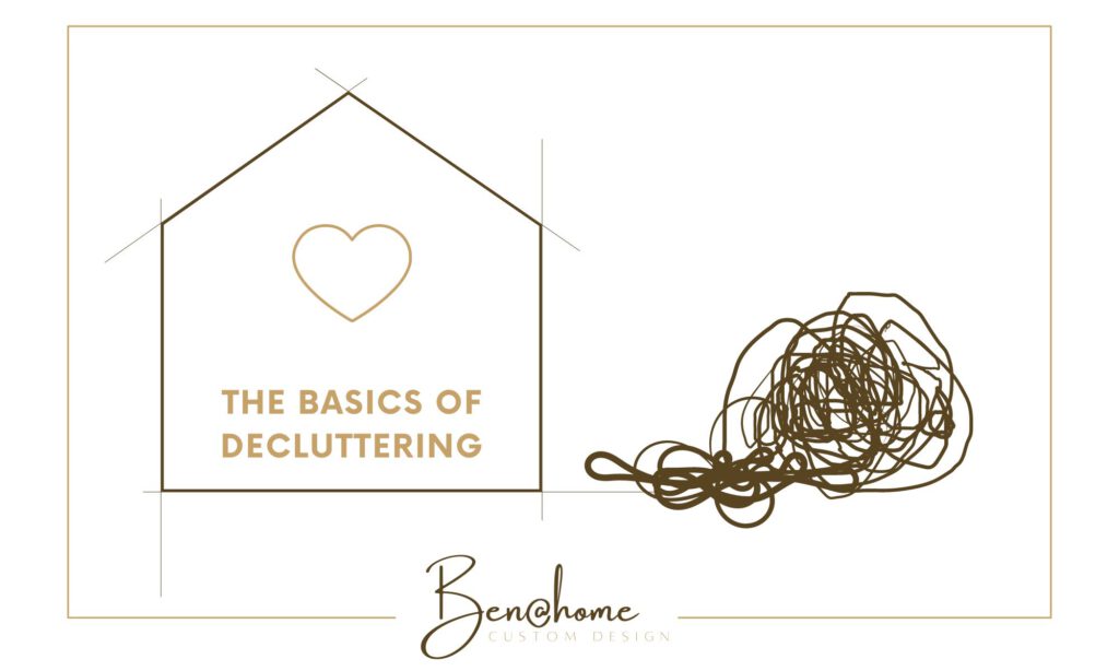 the basics of decluttering