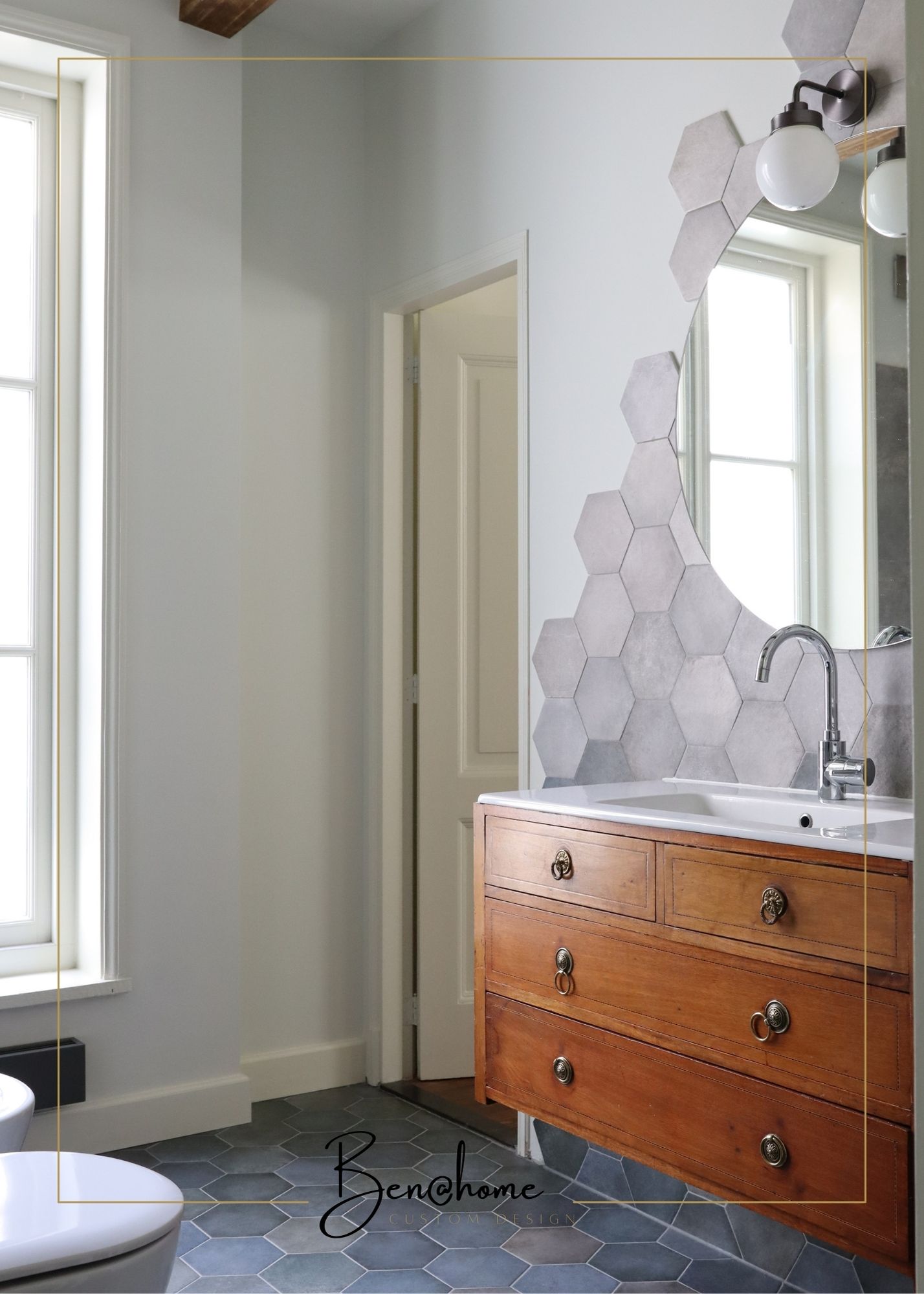 Bathroom in an historical property